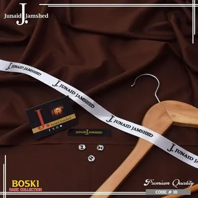 Stylish J. Men’s Unstitched Boski Plain Suit