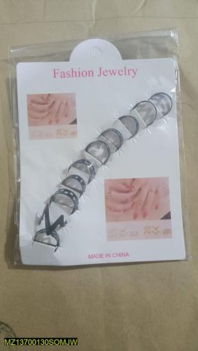 10 Pcs Ring Set
