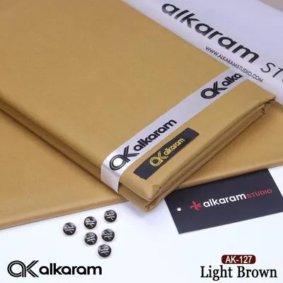 Men’s Unstitched Cotton Plain Suit