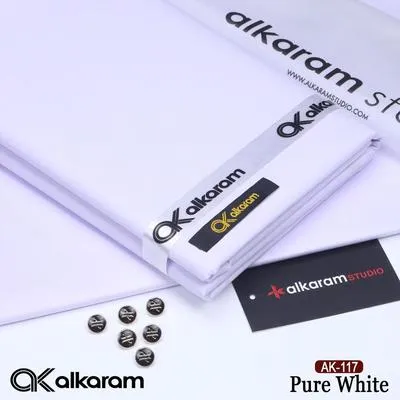 Men’s Unstitched Cotton Plain Suit