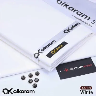 Men’s Unstitched Cotton Plain Suit