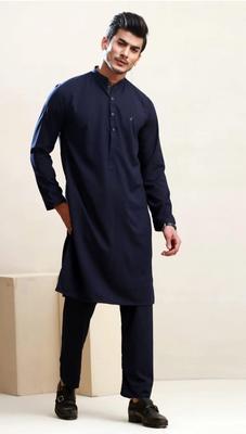 Men’s Unstitched Boski Plain Suit