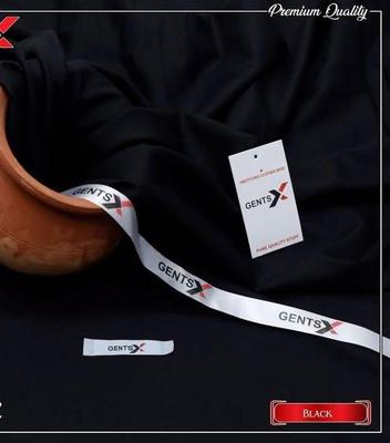 Men’s Unstitched Wash And Wear Plain Suit - 4 Pcs Set