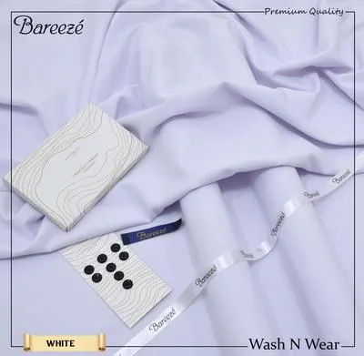 Men’s Unstitched Wash And Wear Plain Suit