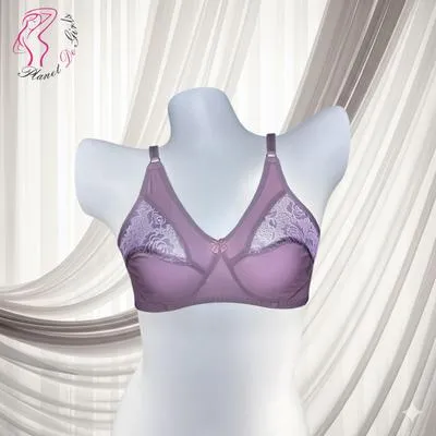 Jersey Plain Comfortable And Breathable Non-Padded Bra