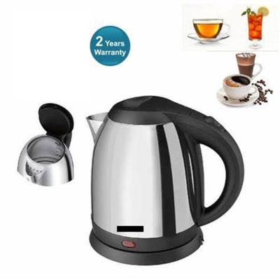 Cordless Electric Kettle - 1 Pc Stainless Steel with Indicator Light