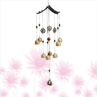 Abstract Art Wind Chime Bell 1 Pcs - Modern Decor for Enhanced Ambiance