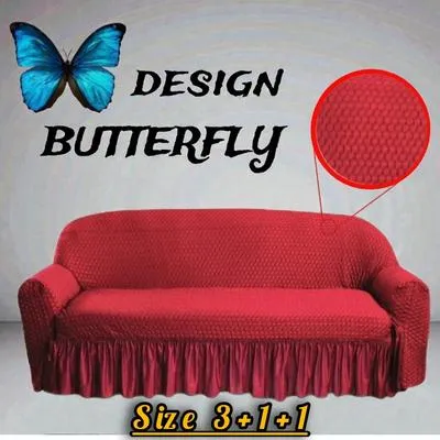 5 Seater Butterfly Style Sofa Covers  3+1+1 seater