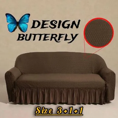 5 Seater Butterfly Style Sofa Covers  3+1+1 seater