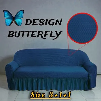 5 Seater Butterfly StyleSofa Covers 3+1+1seater