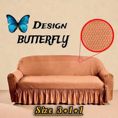 5 Seater Butterfly StyleSofa Covers 3+1+1seater