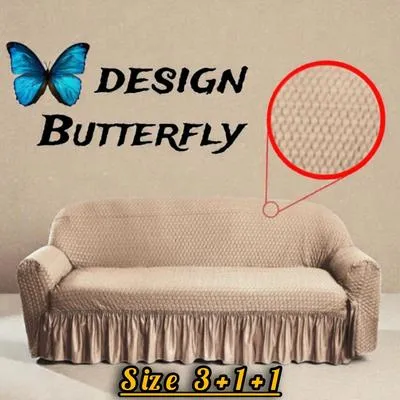 5 Seater Butterfly StyleSofa Covers 3+1+1seater