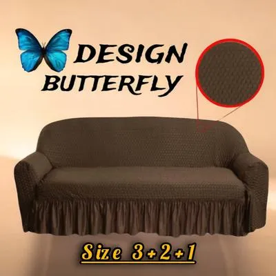 6 Seater Butterfly StyleSofa Covers 3+2+1seater