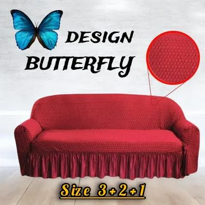 6 Seater Butterfly StyleSofa Covers 3+2+1seater