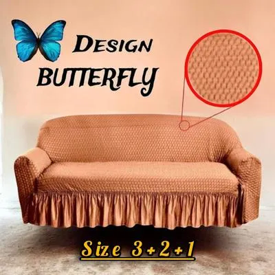 6 Seater Butterfly StyleSofa Covers 3+2+1seater