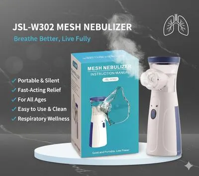 Mesh Nebulizer JSL-W302 Portable Instant Respiratory Relief