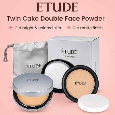 Etude Twin Cake Double Face Powder