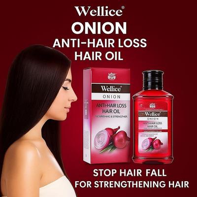 Wellice Onion Hair Oil Anti-Hair Loss - 150 ml