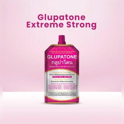 Glupatone Extreme Strong Whitening Emulsion Ultra Plus GS-120 For Face & Body 50ml