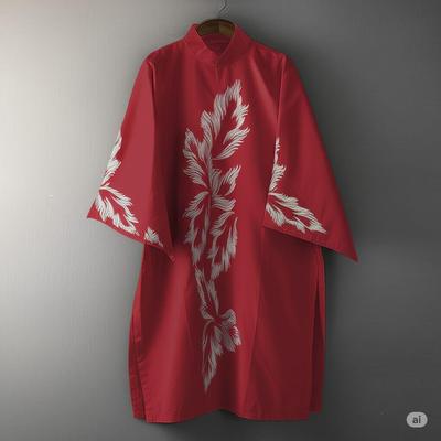 2 Pcs Women's Stitched Embroidered Shirt And Trouser