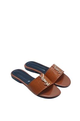 Chic Women's Brown Rexine Flats - Casual Fancy Footwear