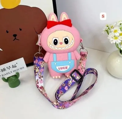 Kid's Labubu Silicon Crossbody Bag