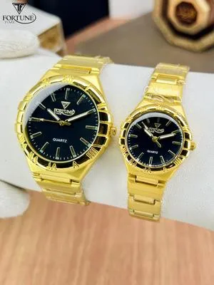 Unisex Best For Couples Watch 2 Pc