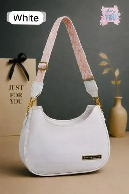 Girl's Leather Plain Shoulder Bag