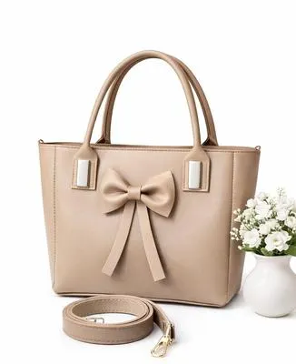 Women's Leather Plain Shoulder Bag