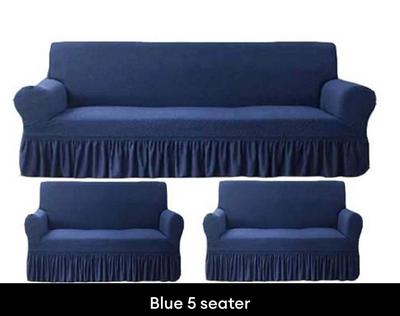 5 Seater Mesh Plain Sofa Covers