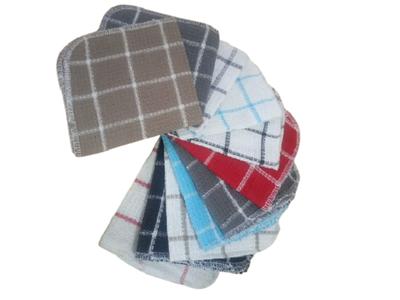 Stylish Cotton Dish Towels - Set of 6 Pcs in Vibrant Colors