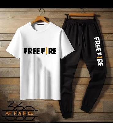 Men's Cotton Printed Track Suit - 2 Pcs for Ultimate Comfort