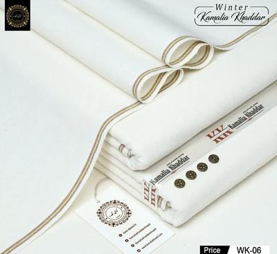 Men’s Unstitched Khaddar Plain Suit