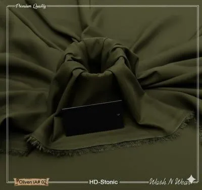 Men’s Unstitched Wash And Wear Plain Suit