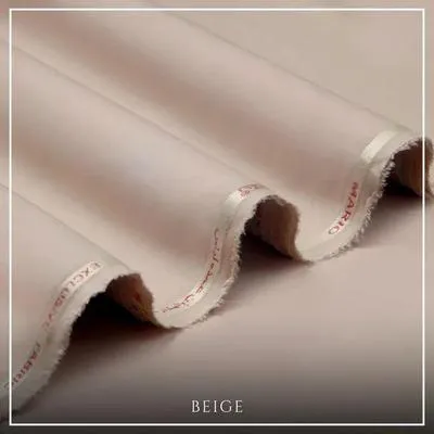 Men’s Unstitched Wash And Wear Plain Suit