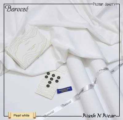 Men’s Unstitched Wash And Wear Plain Suit