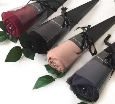 Multicolor Chiffon Stoler - 1 Pc Set with Hijab Pins and Underscarf