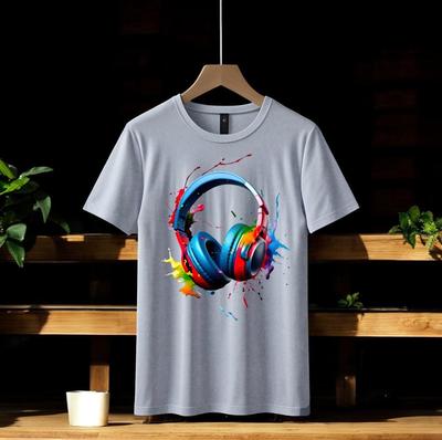 Men's Graphic Sublimation Jersey T-Shirt - 1 Pc Red Round Neck Tee