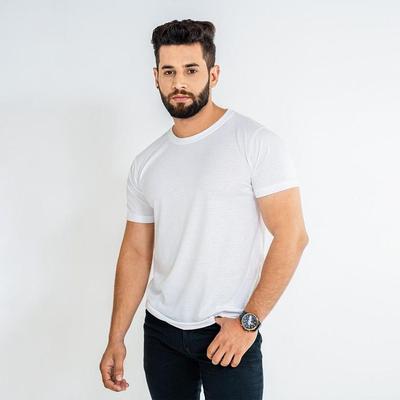 Men's Plain Cotton Jersey T-Shirt - 1 Pc White
