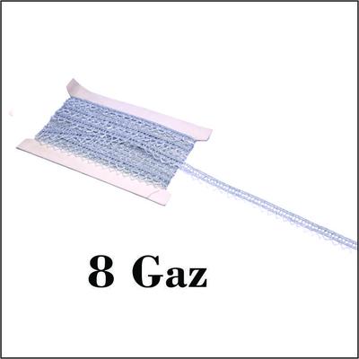 Silver Braided Material Lace - 1 Pc Fancy Lace for Crafting and Decor