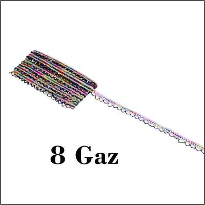 Stunning Multicolor Braided Material Lace - 1 Pc