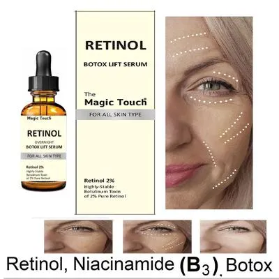 30ml Anti-Aging Retinol Serum - Dark Spots Removal, 1 Pcs