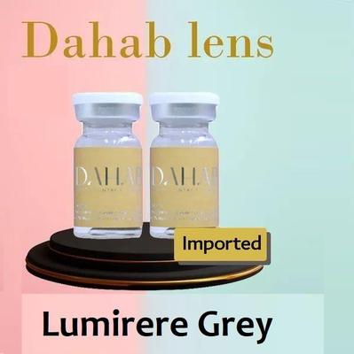 Pair of Dahab Contact Lenses - Color Lumirere Grey 