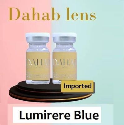 Pair of Dahab Contact Lenses - Color Lumirere Blue
