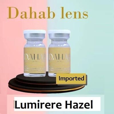 Pair of Dahab Contact Lenses - Color Lumirere Hazel