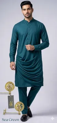 Men’s Unstitched Boski Plain Suit