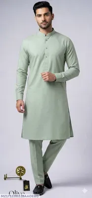 Men’s Unstitched Boski Plain Suit thumbnail 4