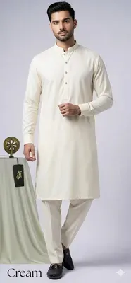 Men’s Unstitched Boski Plain Suit