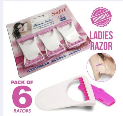 6 Pcs Safe and Effective Disposable Razors for All Skin Types