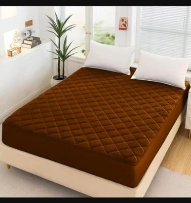 Double Bed Micro Mattress Cover - Waterproof & Quilted | 1 Pc